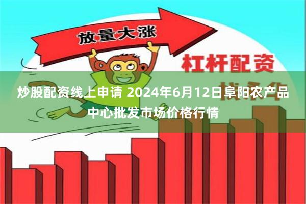 炒股配资线上申请 2024年6月12日阜阳农产品中心批发市场价格行情