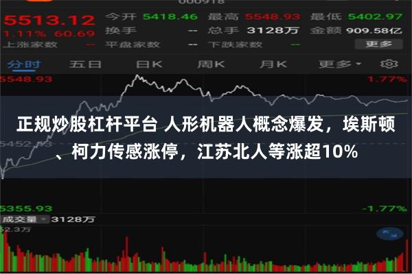 正规炒股杠杆平台 人形机器人概念爆发，埃斯顿、柯力传感涨停，江苏北人等涨超10%